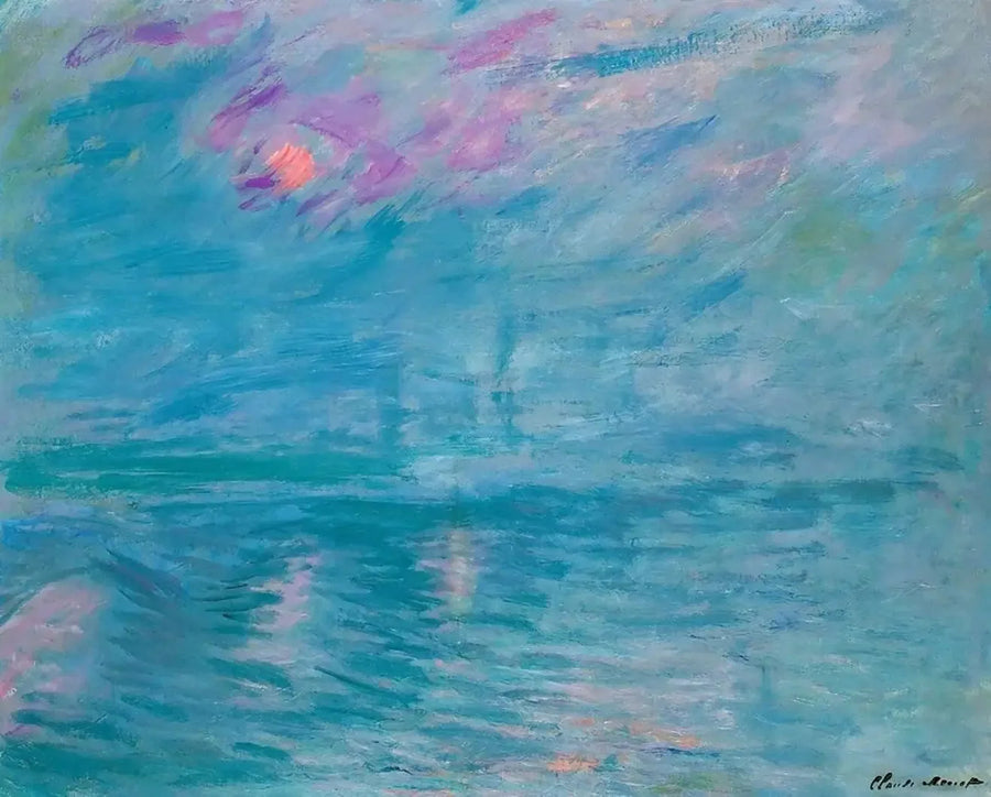 A Ponte de Waterloo - Claude Monet