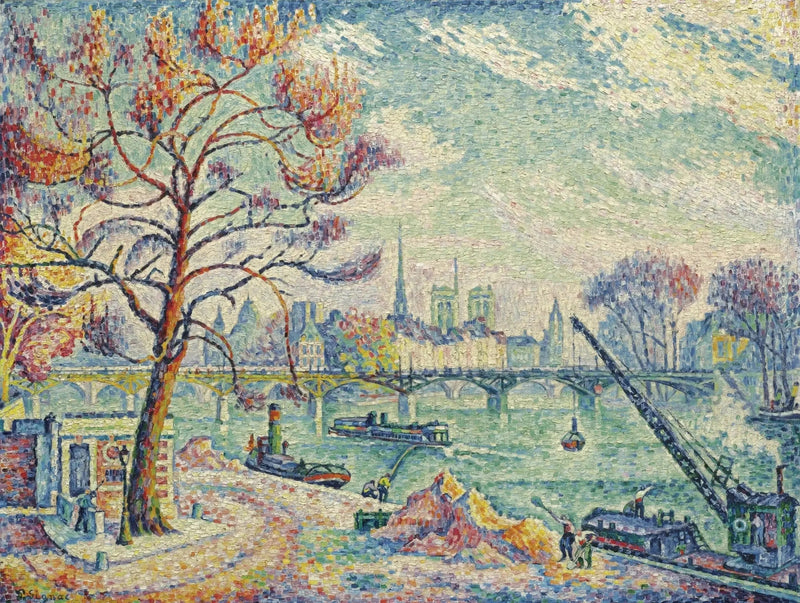 A Ponte das Artes - Paul Signac