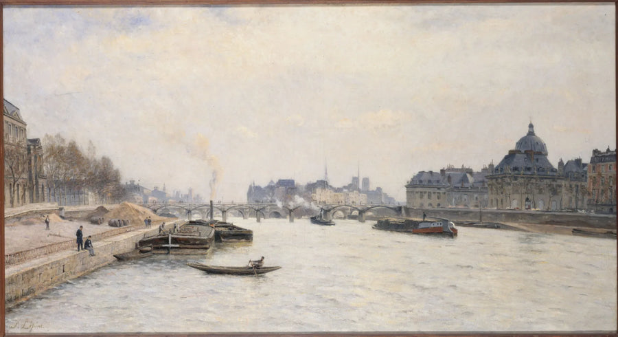 A Ponte dos Artes, vista da Ponte Royal - Stanislas Lépine