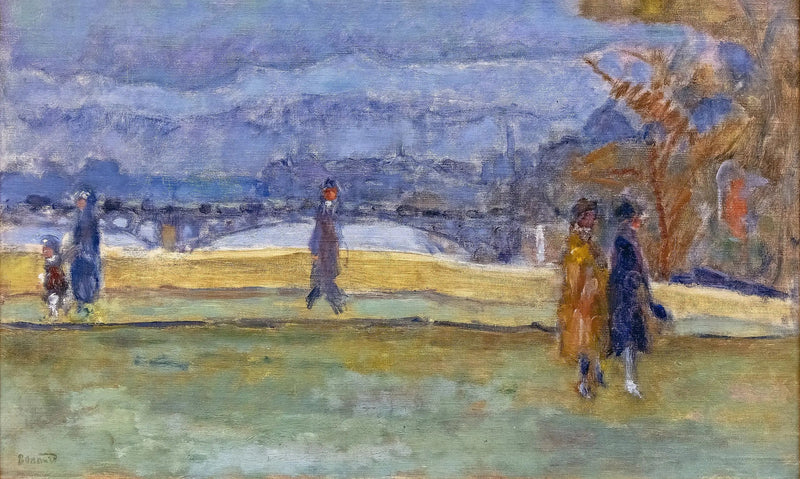 A Ponte dos Santos Pais - Pierre Bonnard