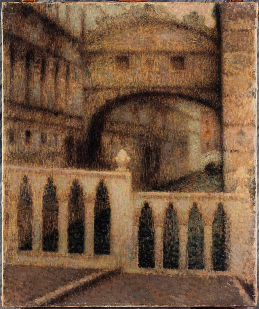A Ponte dos Suspiros - Henri Le Sidaner