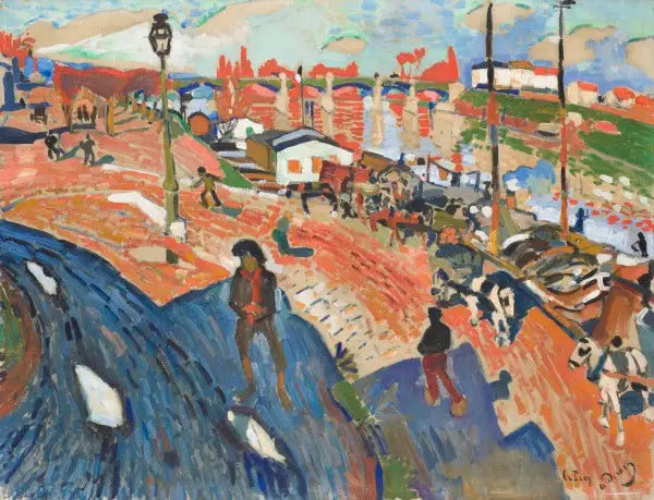 A Ponte de Pecq - André Derain