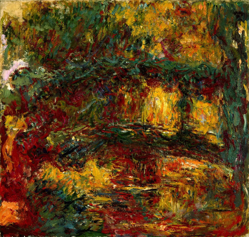 A ponte japonesa - Claude Monet