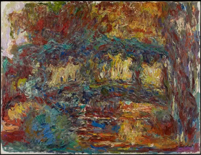 A ponte japonesa - Claude Monet