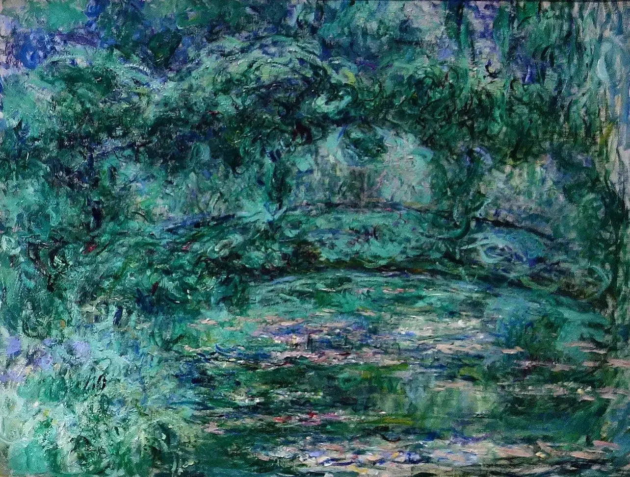 Le pont japonais - Claude Monet image 1 reproduction de peinture à l’huile