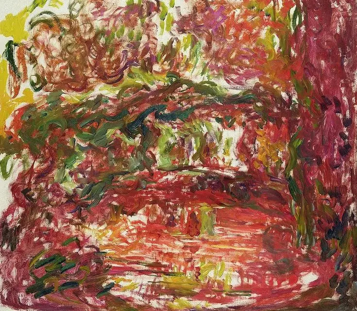 A ponte japonesa - Claude Monet