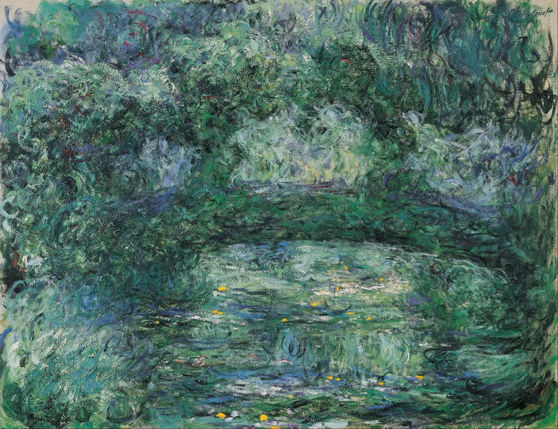 A ponte japonesa - Claude Monet