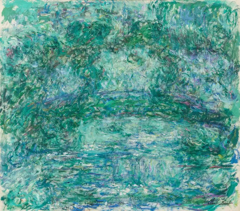 A ponte japonesa (pont japonais) - Claude Monet