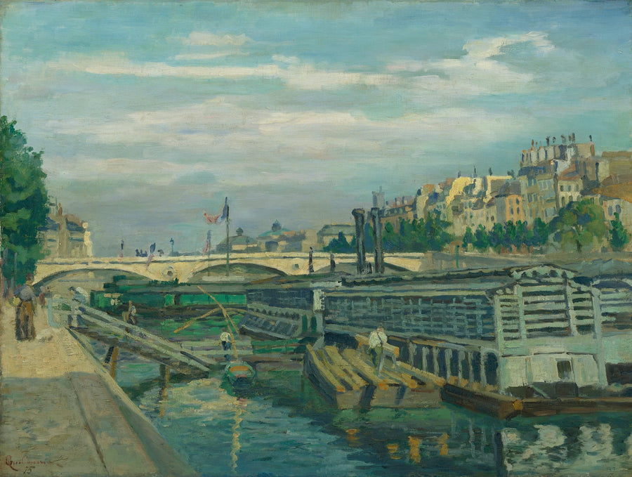 Ponte Louis-Philippe em Paris - Armand Guillaumin
