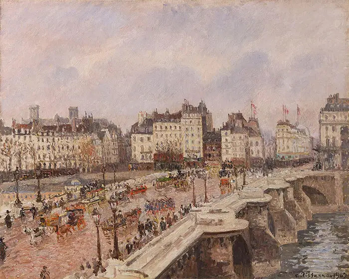 A Ponte Nova - Camille Pissarro