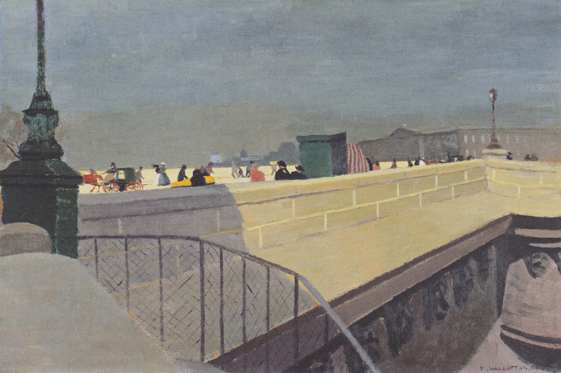 A Ponte Nova - Félix Vallotton