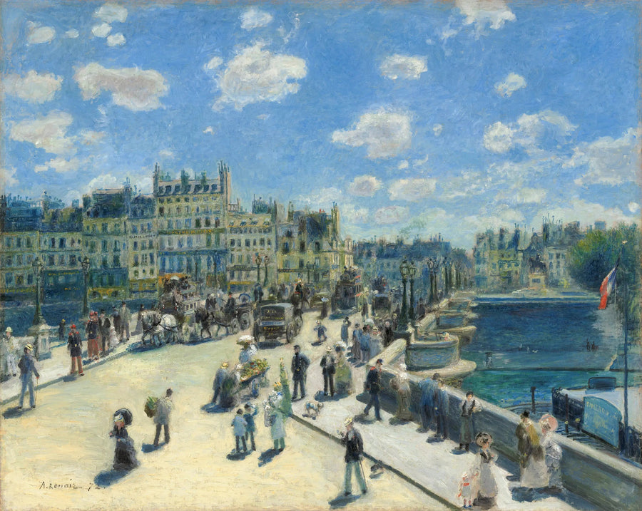A Ponte Nova - Pierre-Auguste Renoir