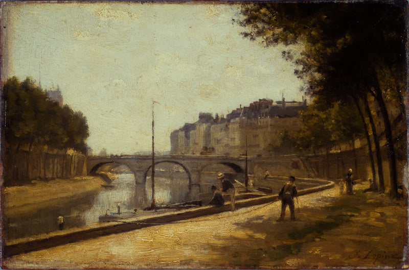 A ponte Saint-Michel - Stanislas Lépine