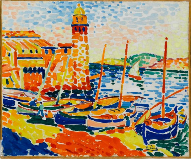 O porto de Collioure - André Derain