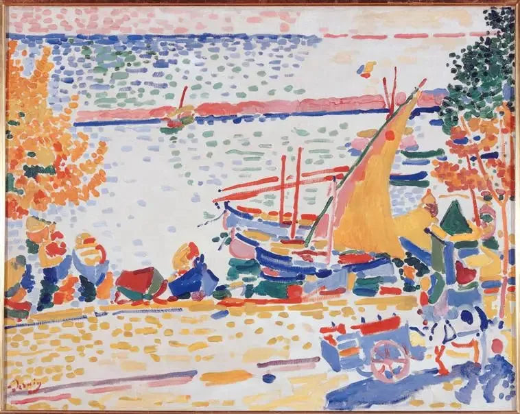 O Porto de Collioure - André Derain