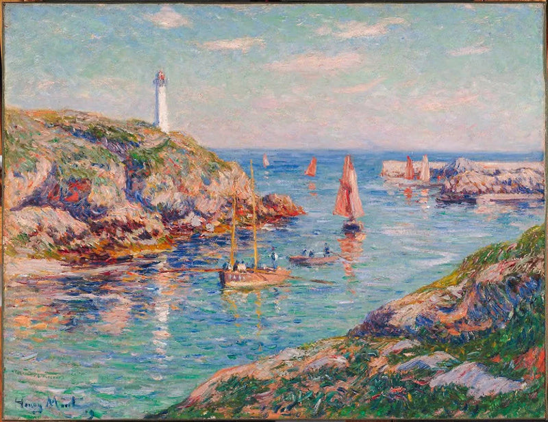 O porto de Douvelan - Henry Moret