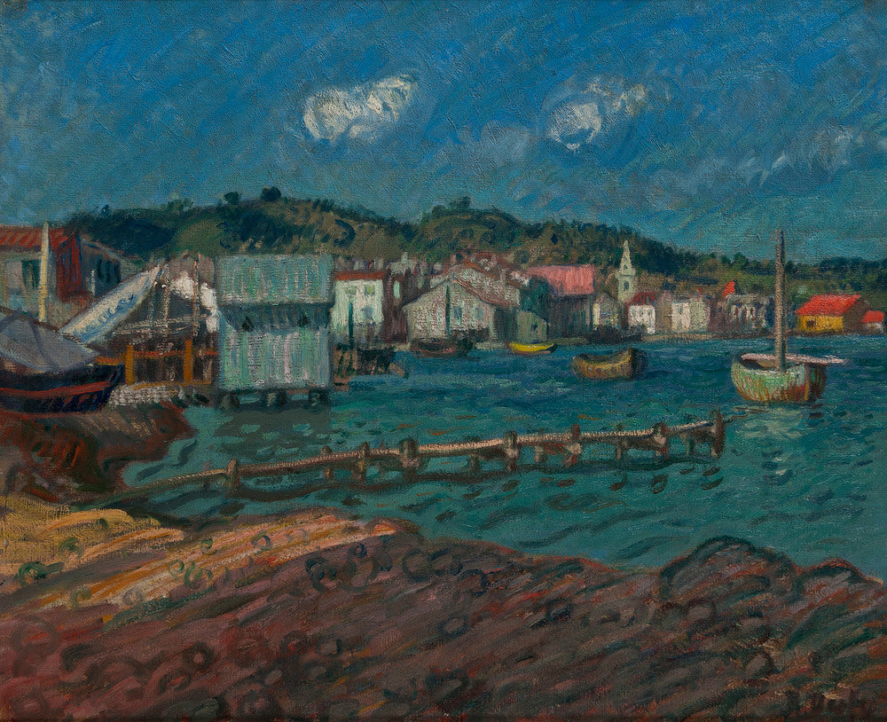 Le Port de Martigues - Raoul Dufy image 1 reproduction d’œuvre d’art à l’huile