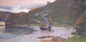 O porto de Pont-Aven - Maxime Maufra