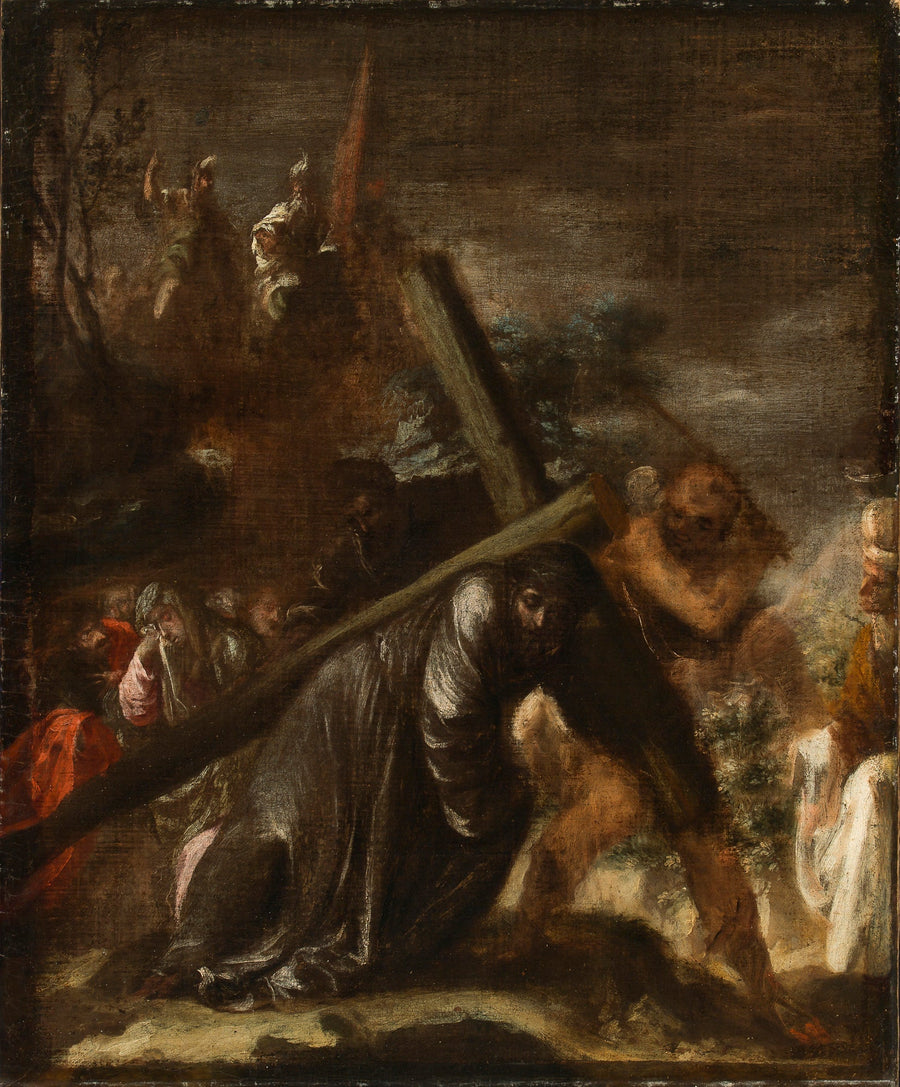O carregamento da cruz - Juan de Valdés Leal