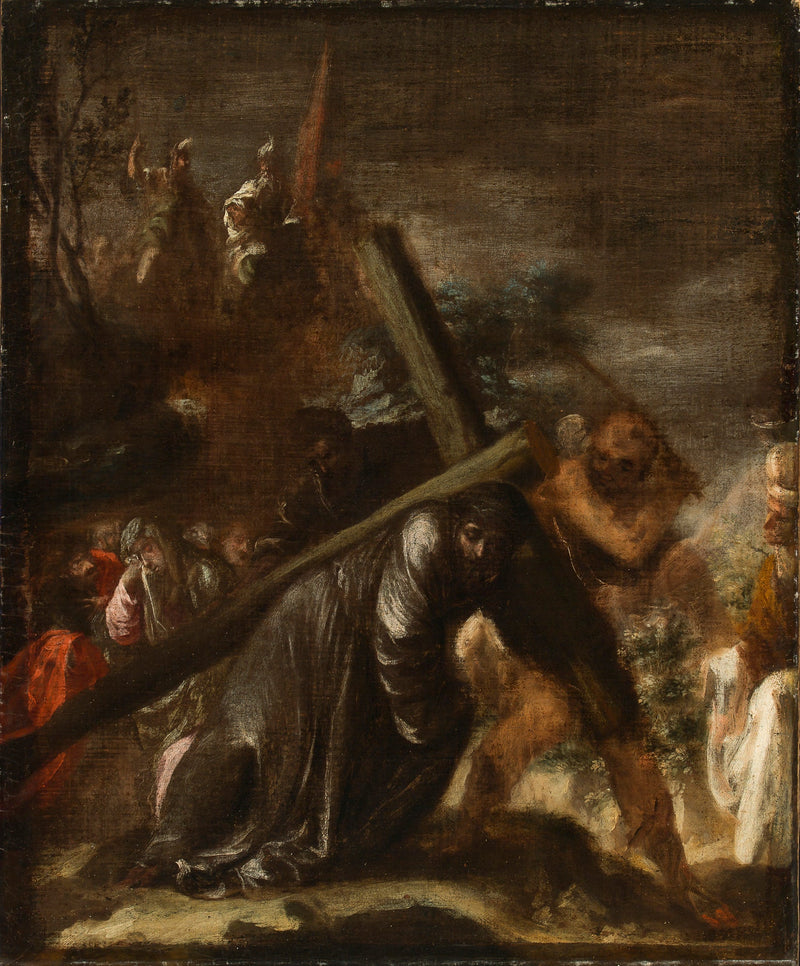 O carregamento da cruz - Juan de Valdés Leal
