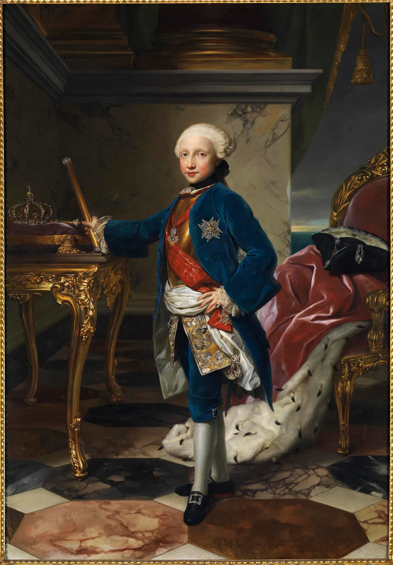 O Retrato de Fernando IV - Anton Raphael Mengs