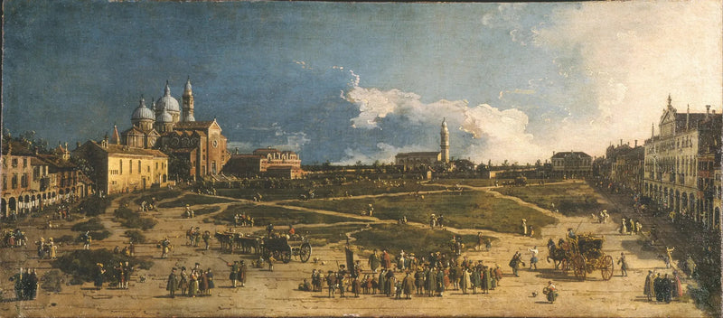 Le Pra della Valle em Pádua - Canaletto