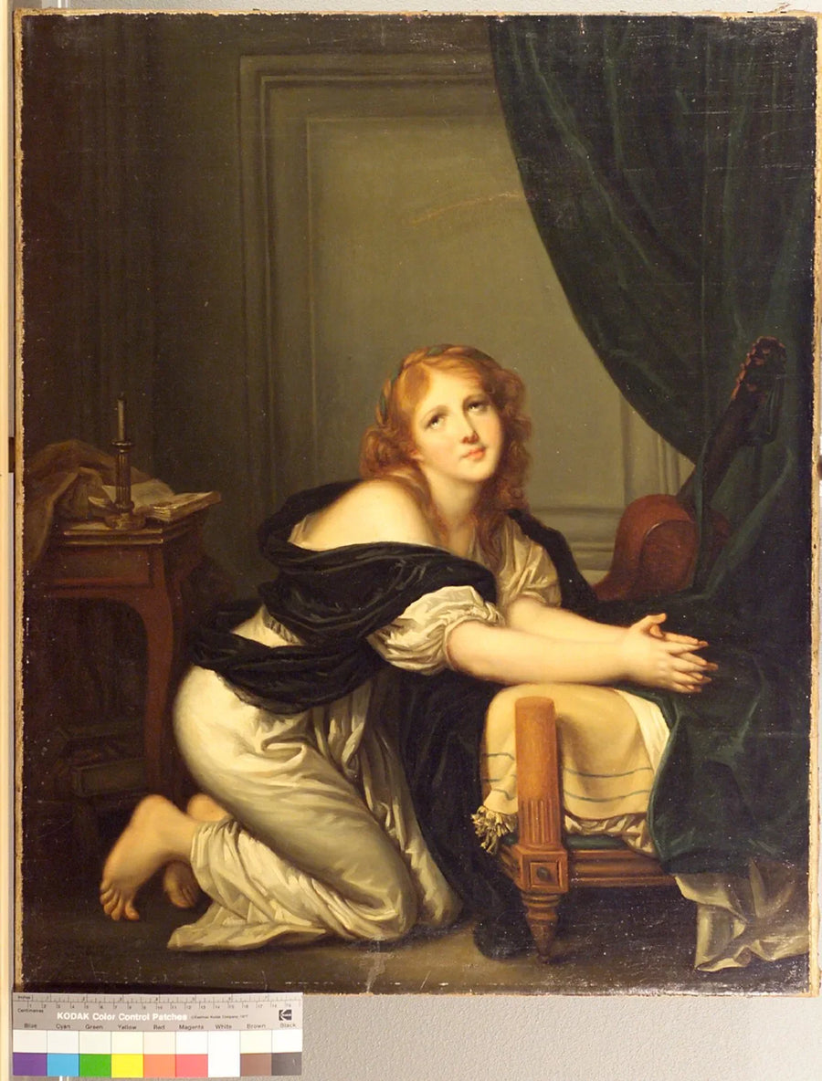 O Praver da manhã. Cópia? Réplica? - Jean-Baptiste Greuze