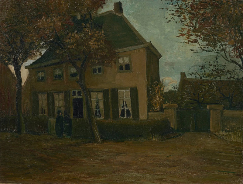 O presbitério de Nuenen - Vincent van Gogh