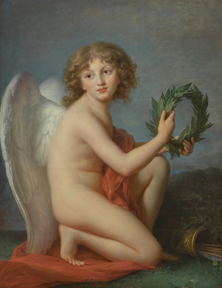 O príncipe Henrique Lubomirski que o gênio da fama - Élisabeth Vigée Le Brun