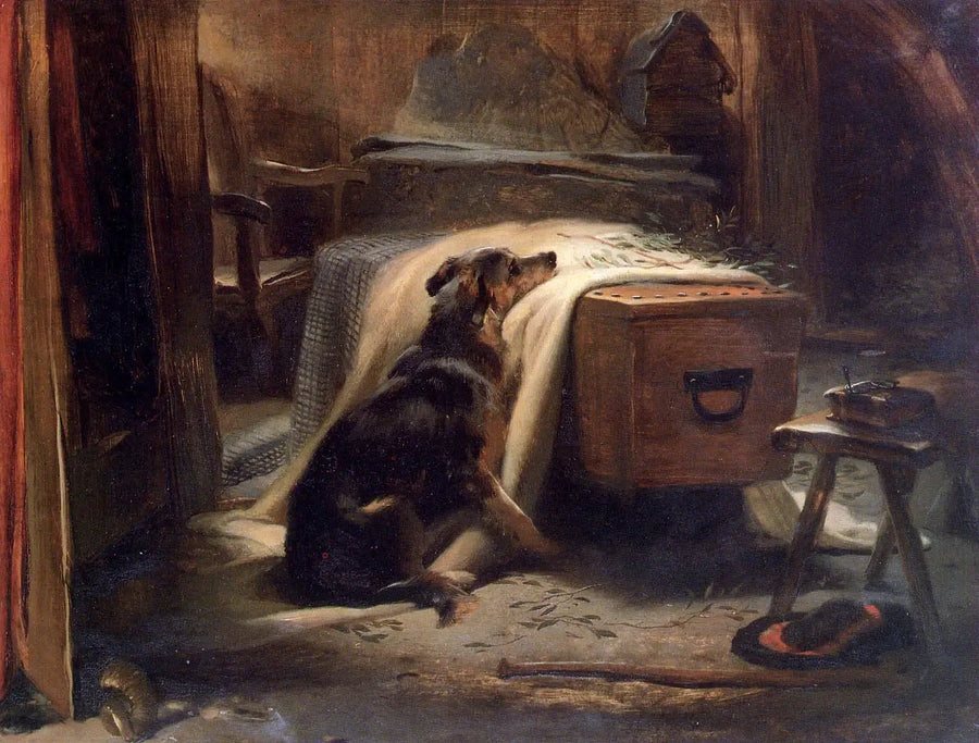 O principal chorão do velho pastor - Edwin Henry Landseer
