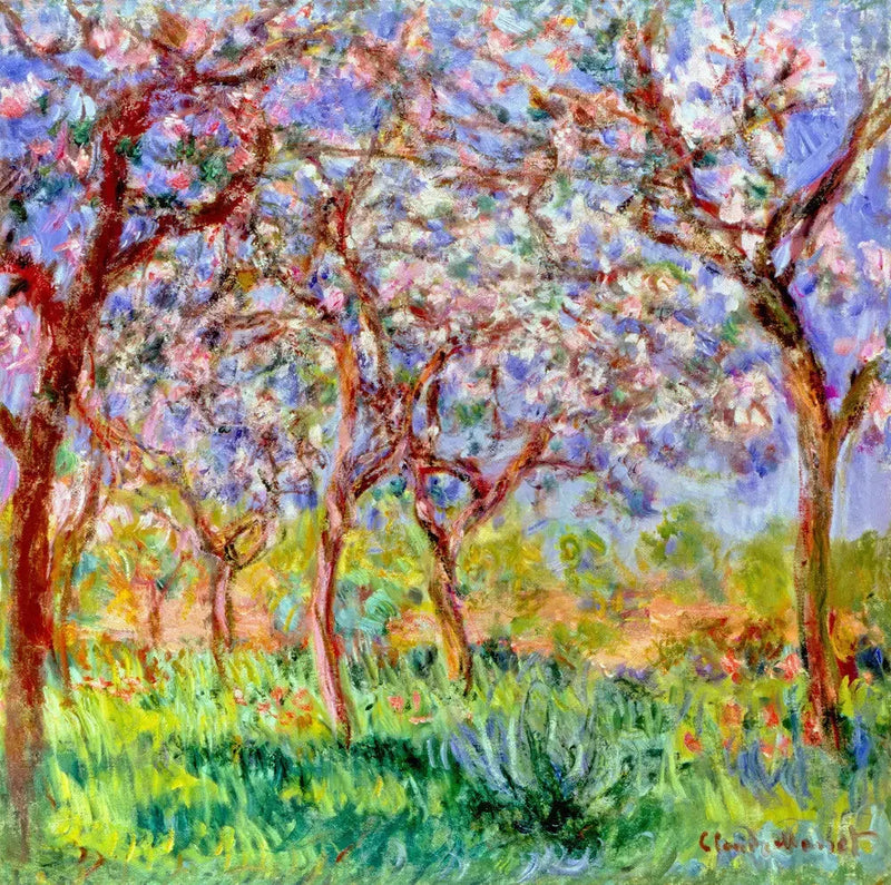 A primavera em Giverny - Claude Monet