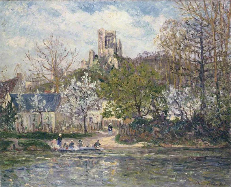 A primavera em Lavardin (Touraine) - Maxime Maufra