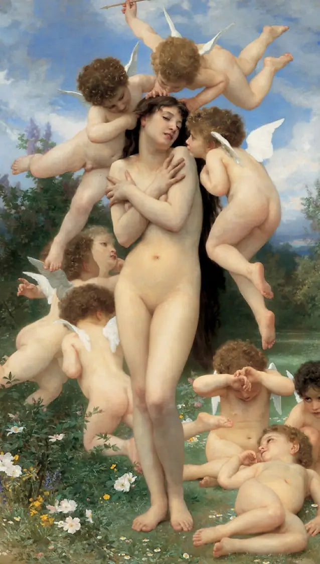 A Primavera - Bouguereau