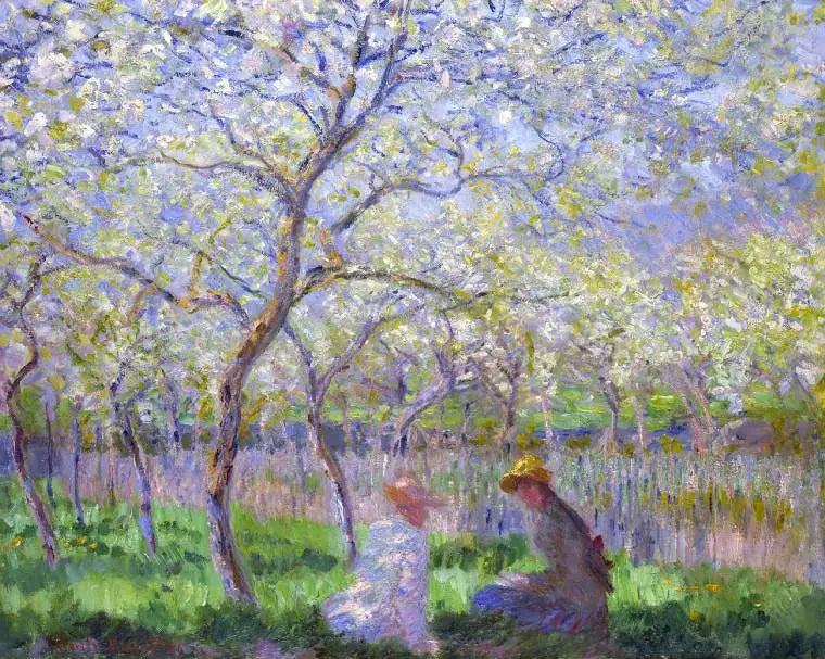 A Primavera - Claude Monet