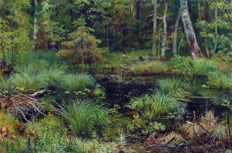 A primavera na floresta - Ivan Chichkine