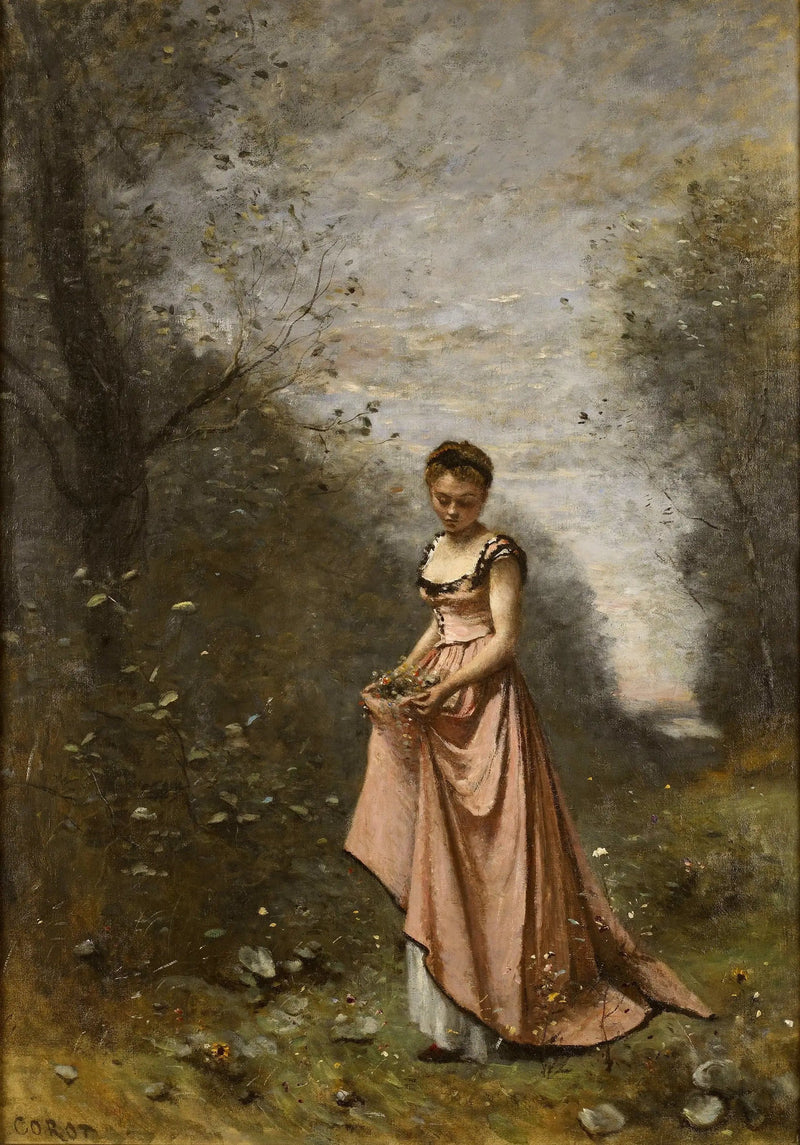 A primavera da vida - Jean-Baptiste Camille Corot