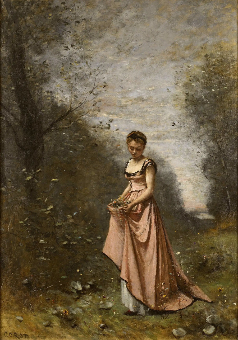 A primavera da vida - Jean-Baptiste Camille Corot