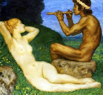 A Primavera do Amor - Franz Von Stuck