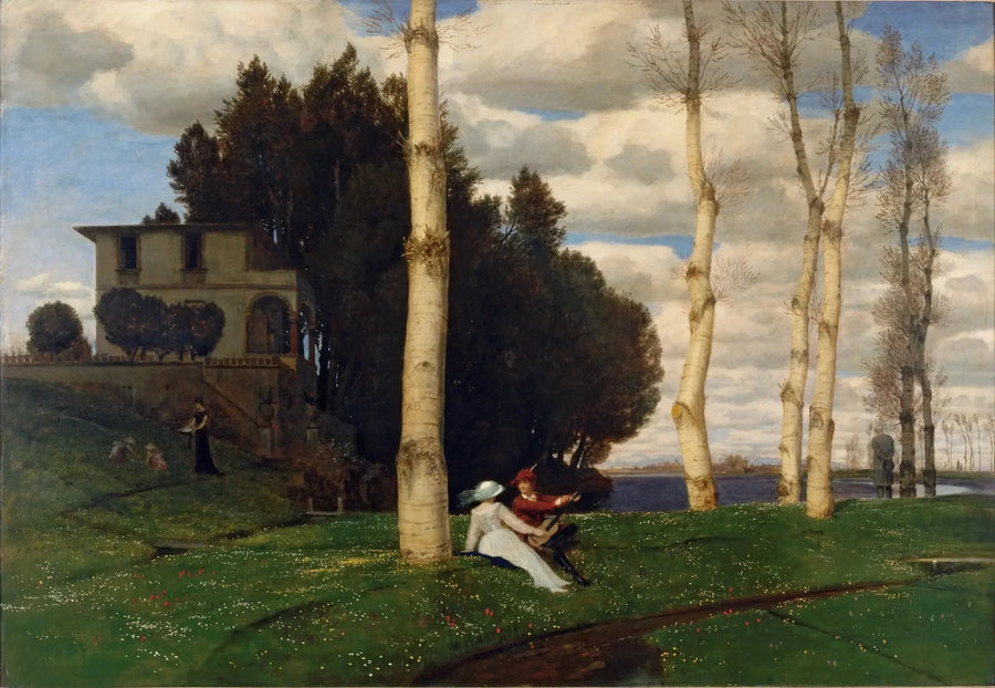 A Primavera (As Três Idades da Vida) - Arnold Böcklin