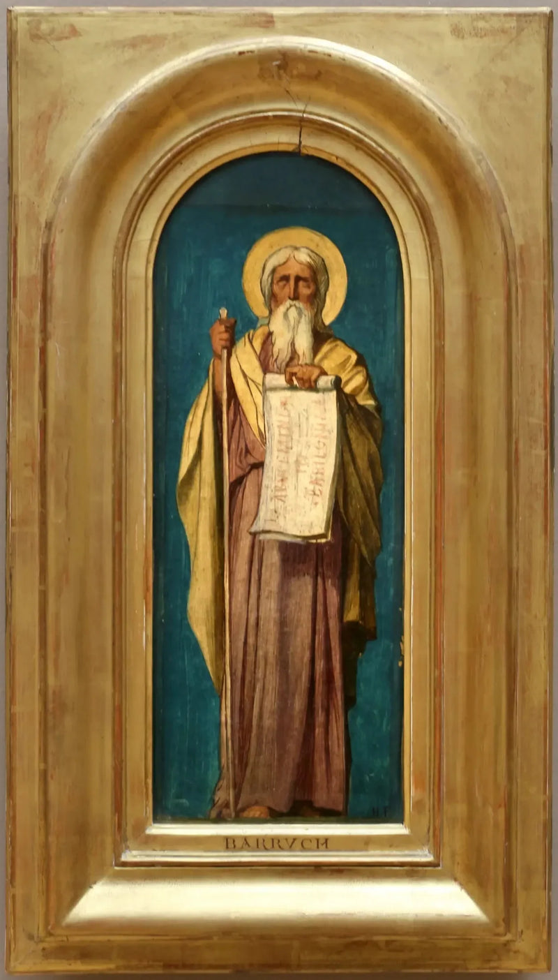 O profeta Baruch - Hippolyte Flandrin