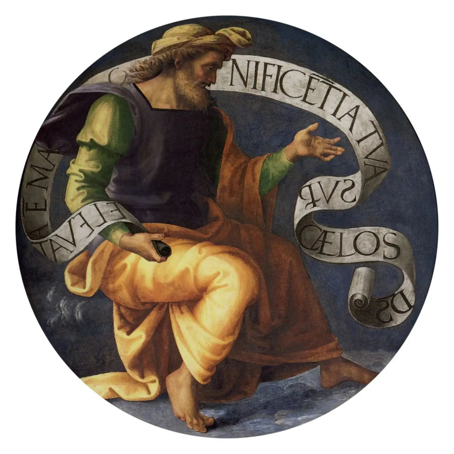 O Profeta Davi - Pietro Perugino