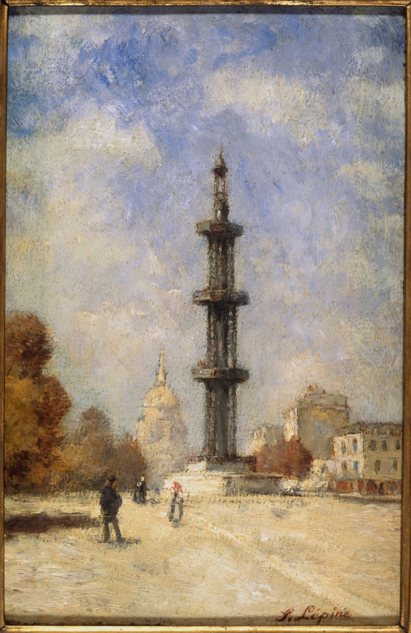 Poço artesiano de Grenelle (praça de Breteuil) - Stanislas Lépine