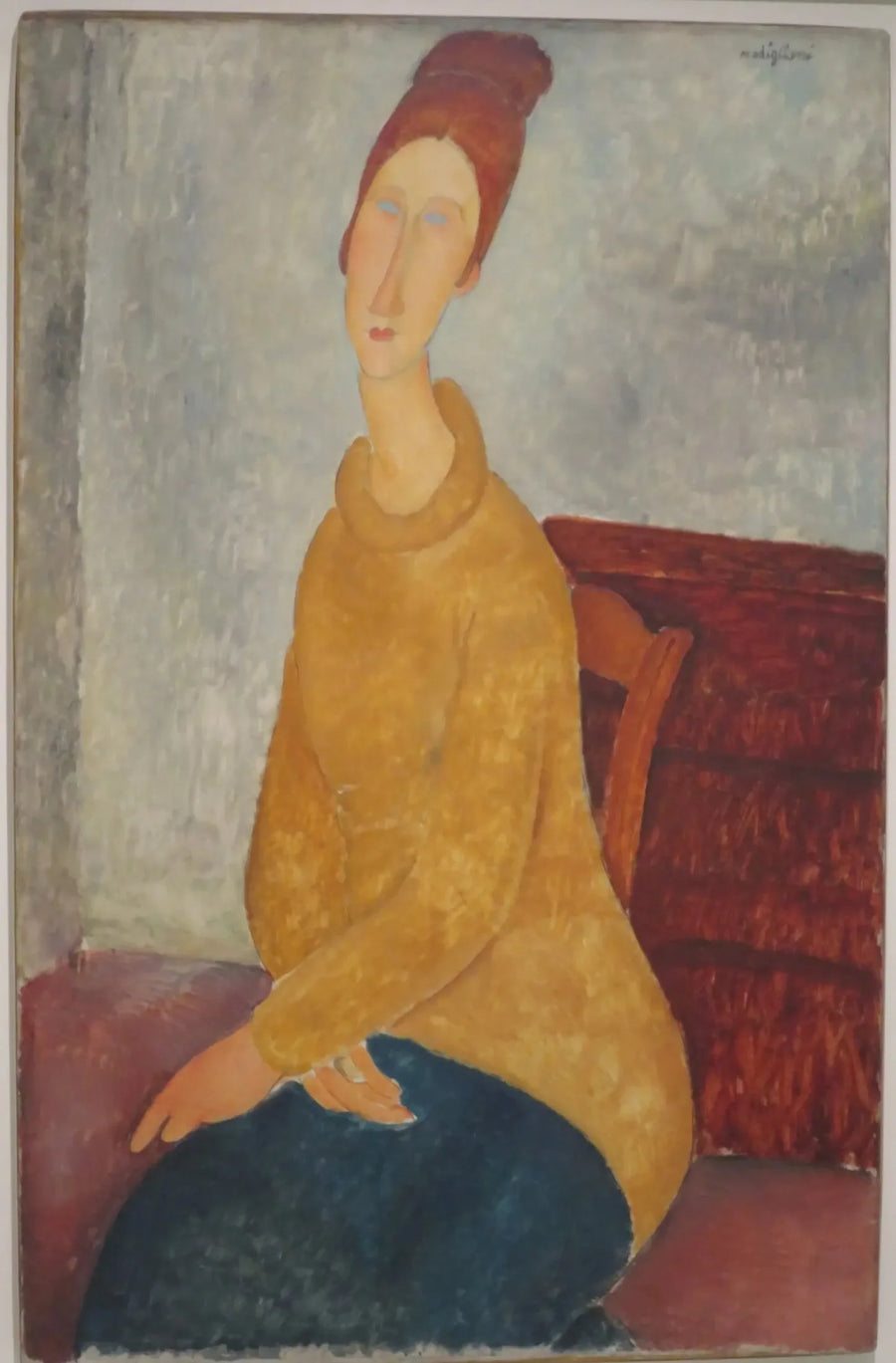 O Suéter Amarelo - Amedeo Modigliani