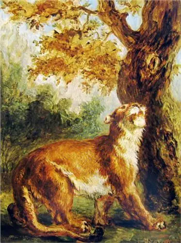 O Puma - Eugène Delacroix
