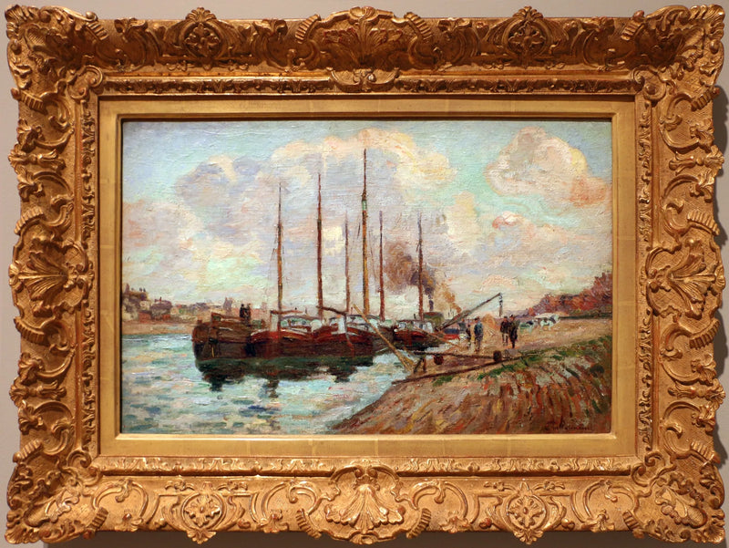 O cais de Austerlitz em Paris - Armand Guillaumin