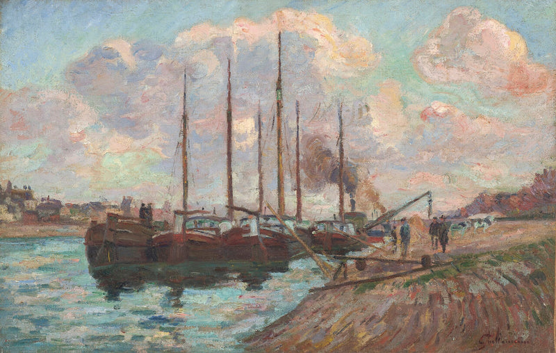 O Quai d'Austerlitz - Armand Guillaumin