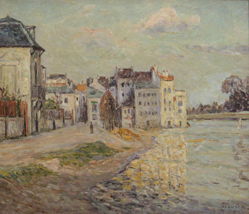 O Quai de Lagny inundado - Maxime Maufra