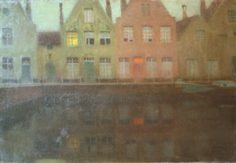 O cais - Henri Le Sidaner