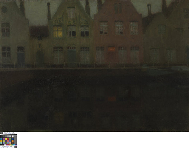 O cais - Henri Le Sidaner
