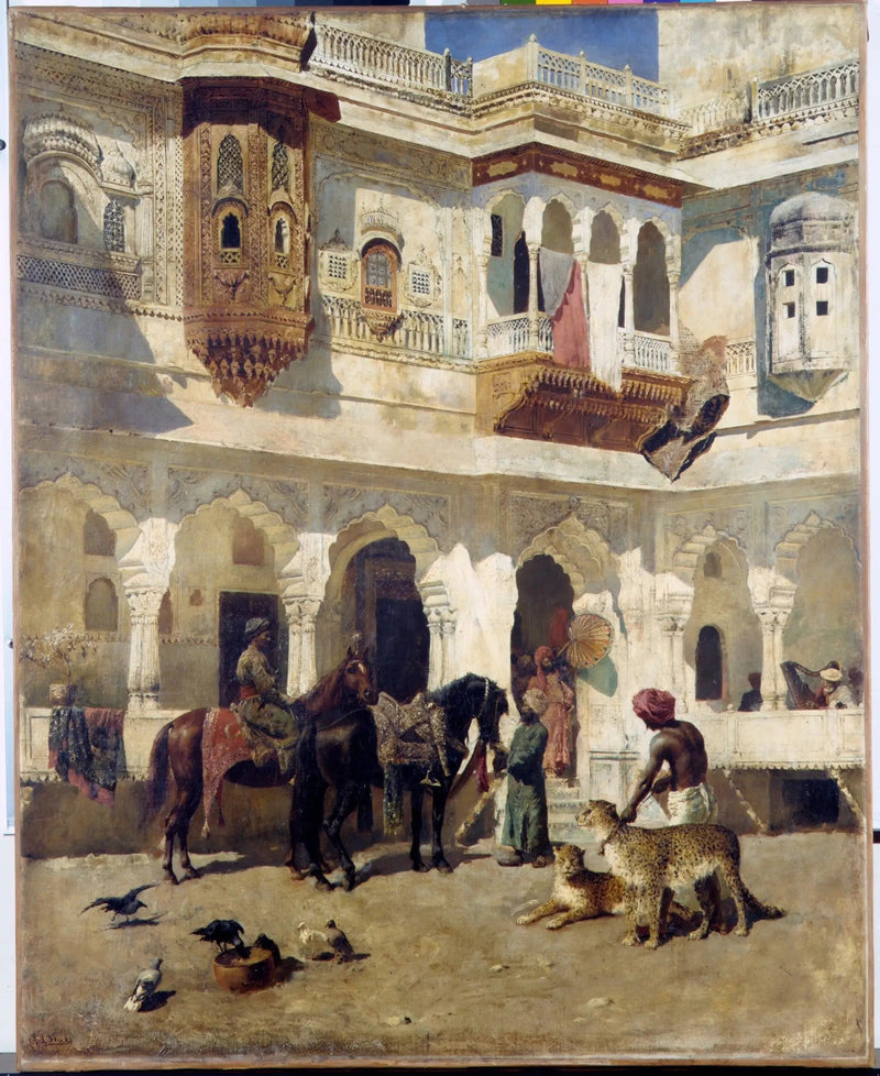 O Rajá vai à caça - Edwin Lord Weeks